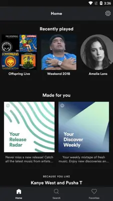 Spotify Lite android App screenshot 0