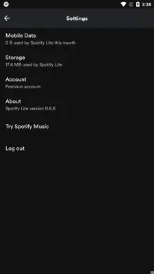 Spotify Lite android App screenshot 9